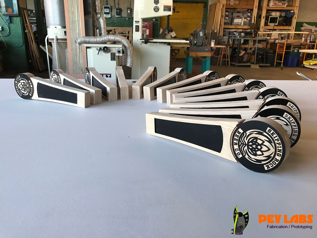 Engraving Handle Halfway Complete